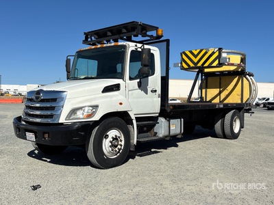 2012 Hino 268 4x2 Attenuator Truck