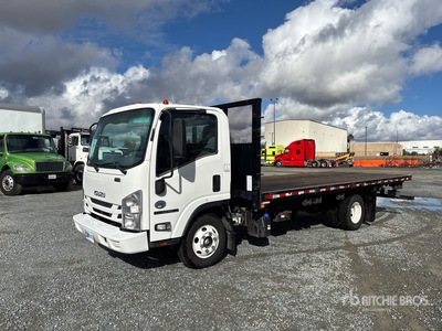 2017 Isuzu NPR 4x2 Camión Caja Abierta