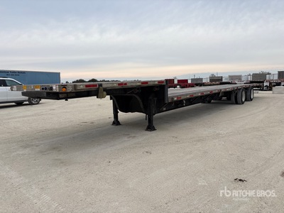 2019 Utility FS2CDHA 53 ft T/A Spread Axle Single Drop ステップデッキトレーラー