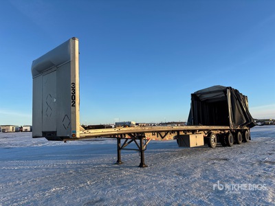 2008 Reitnouer MaxMiser 53 ft Quad/A Curtain Side Trailer