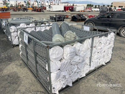Quantity of (40) 50 ft x 6 ft Chain Link Schermen