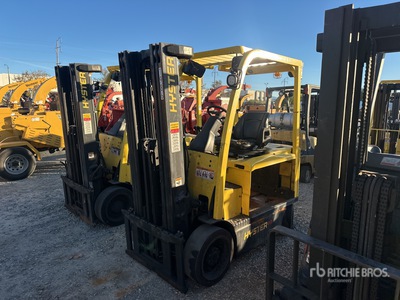 2009 Hyster E65XN-36 5250 lb Montacargas Eléctrico
