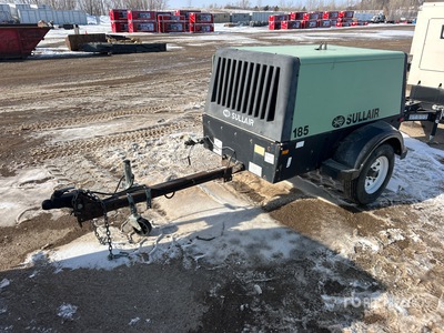 2008 Sullair 185 185 cfm Mobile コンプレッサー