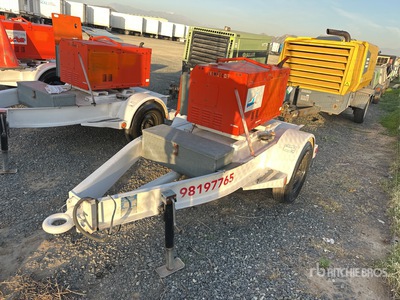 2021 Kubota GL6500S 6.5 kW Mobile Generator Set