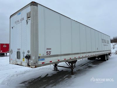 2011 Stoughton Dry 53 ft x 102 in T/A Geschlossene Anhänger