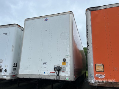 2022 Utility VS2DX 53 ft x 102 in T/A Remolque de furgoneta (Inoperable)