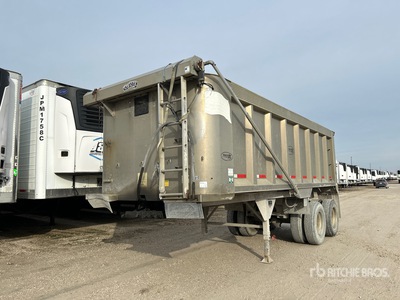 2008 Trailstar 22 ft T/A Remorque à benne basculante arrière