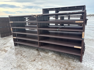 Quantity of (21) 2025 BYT HDALYPNL12 12 ft x 6 ft Alley Livestock Panel (Unused)