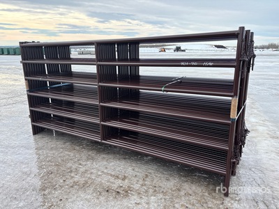 Quantity of (21) 2025 BYT HDALYPNL12 12 ft x 6 ft Alley Livestock Panel (Unused)