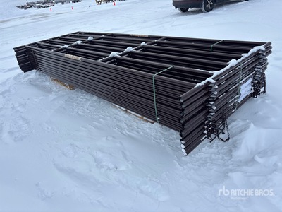 Quantity of (12) 2025 BYT HDALYPNL16 16 ft x 5 ft 10 in Alley Panneau pour bétail (Unused)