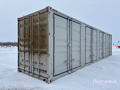 2025 40 ft High Cube Multi-Door Storage Container (Unused)