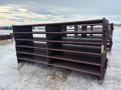 Quantity of (21) 2025 BYT HDALYPNL12 12 ft x 6 ft Alley Livestock Panel (Unused)