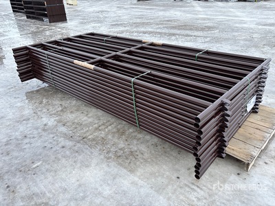 Quantity of (12) 2025 BYT HDALYPNL12 12 ft x 6 ft Alley Livestock Panel (Unused)