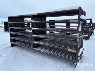 Quantity of (21) 2025 BYT MSP120 12 ft x 5 ft 10 in Magnum Ranch Panneau pour bétail (Unused)