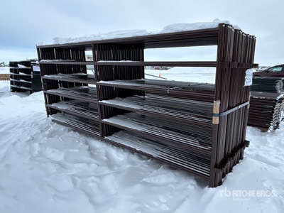 Quantity of (21) 2025 BYT MSP120 12 ft x 5 ft 10 in Magnum Ranch Panneau pour bétail (Unused)