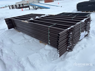 Quantity of (12) 2025 BYT MSP120 12 ft x 5 ft 10 in Magnum Ranch Panneau pour bétail (Unused)