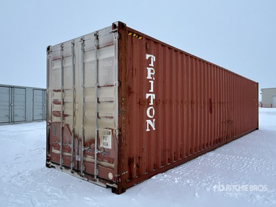2010 40 ft High Cube Storage Container
