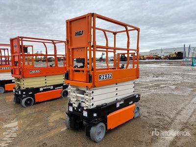 2026 HGJ R1932 Electric Scissor Lift (Unused)