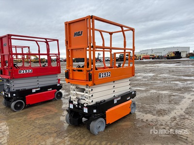 2026 HGJ R1932 Electric Scissor Lift (Unused)