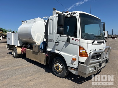 2012 Hino 500 1124 FD 4x2 Fuel and Lube Truck