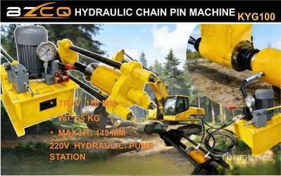 2026 BZCQ KYG100T Electric Prensa Hidraulica para Pernos (Sin Usar) / Hydraulic Track Pin Press Machine Articoli da ferramenta e di consumo (Unused)