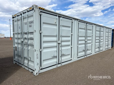 2026 40 ft High Cube Multi-Door Storage Container (Unused)