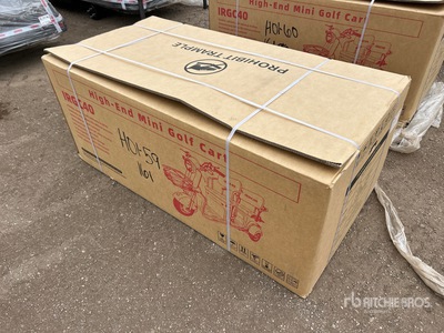 2026 SDGRAND IRGC40-RED 3 TT E-Trike Mini Roller (Unused)