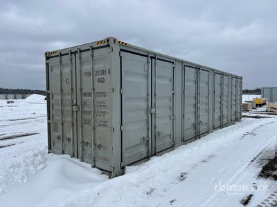 2026 40 ft High Cube Multi-Door Storage Container