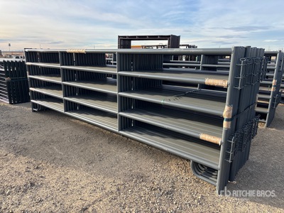 Quantity of (18) 2026 BYT MSP160 16 ft Magnum Ranch Livestock Panel (Unused)