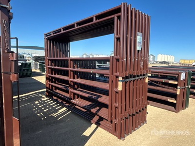 Quantity of (16) 2026 BYT MSP160 12 ft Magnum Ranch Livestock Panel (Unused)