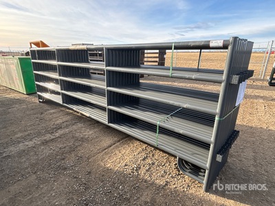 Quantity of (12) 2026 BYT MSP160 16 ft Magnum Ranch Livestock Panel (Unused)