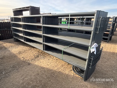 Quantity of (12) 2026 BYT MRG160 16 ft Magnum Ranch Livestock Gate (Unused)