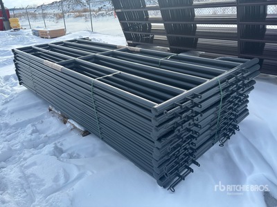 Quantity of (12) 2025 BYT MSP120 12 ft Magnum Ranch Livestock Panel (Unused)