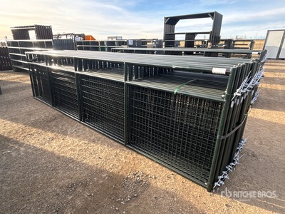 Quantity of (23) 2026 BYT MRG16 16 ft Mesh Ranch ゲート (Unused)