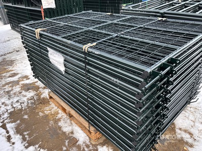 Quantity of (24) 2025 BYT MSPP07 7 ft Mesh Sheep Panneau pour bétail (Unused)