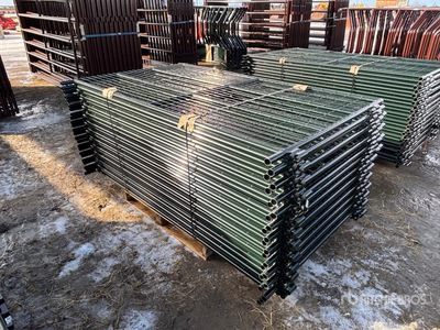 Quantity of (24) 2025 BYT MSPP07 7 ft Mesh Sheep Livestock Panel (Unused)