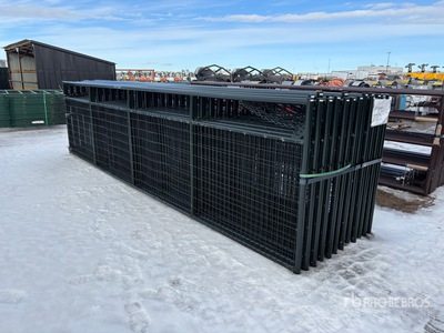 Quantity of (23) 2026 BYT MRG16 15 ft 6 in Mesh Ranch ゲート (Unused)