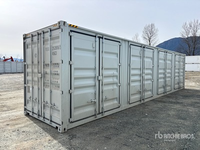 2026 40 ft High Cube Multi-Door Storage Container