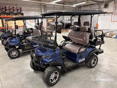 2026 SDLANCH SDLC80 Electric Blue Golf Cart (Unused)