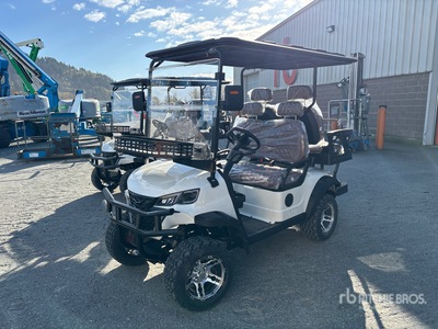2026 SDLANCH Electric White Voiturette de golf (Unused)