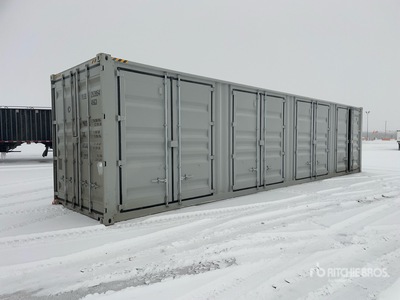 2026 40 ft High Cube Multi-Door Storage Container