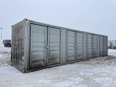 2026 40 ft High Cube Multi-Door Storage Container