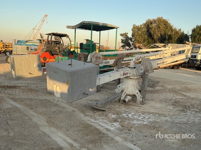 Quantity of (2) 2008 Putzmeister RV13 - M SK 125/5,5 Concrete Distributer