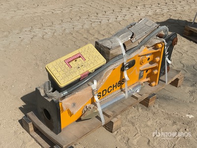 2025 SDCH 680 Hydraulic Breaker - Fits 4 to 7 ton Excavator (Unused)