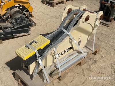 2025 SDCH 680 Hydraulic Breaker - Fits 4 to 7 ton Excavator (Unused)