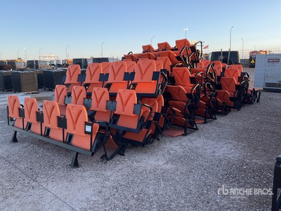 Quantity of Folding theater seating modules