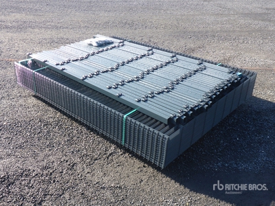 Quantity of (75) Meter (1,83m x 2,50m) Bauzaun (Unused)