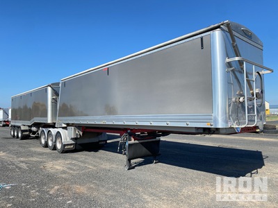 2021 Robuk Tri/A B-Double Combination End Dump Trailer