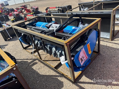 2026 Raytree RMDM72SS 72 in Drum Skid Steer Mulcher (Unused)