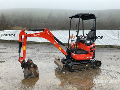 2017 Kubota U17 を見 Mini Excavator